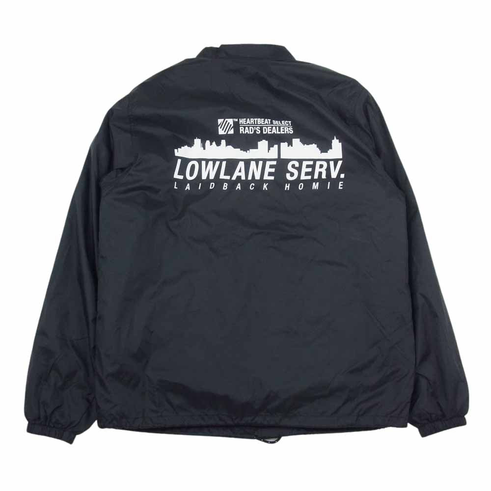 RADIALL ラディアル 22AW RAD-22AW-JK001 LOWLANE WINDBREAKER JACKET 裏ボア コーチ ジャケット ブラック系 M【中古】