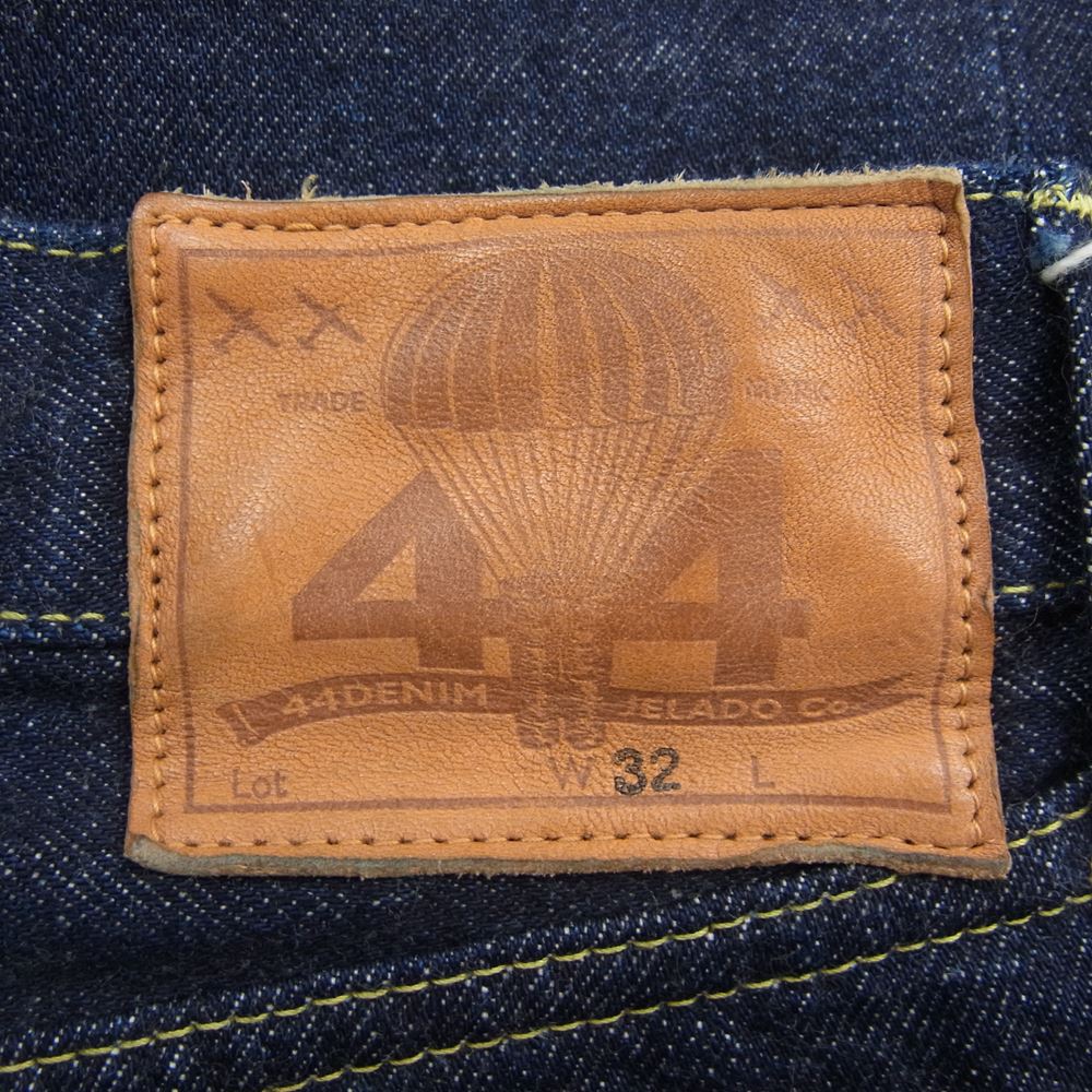 JELADO ジェラード JP94310 大戦モデル 44 Denim デニム パンツ インディゴブルー系 32【美品】【中古】