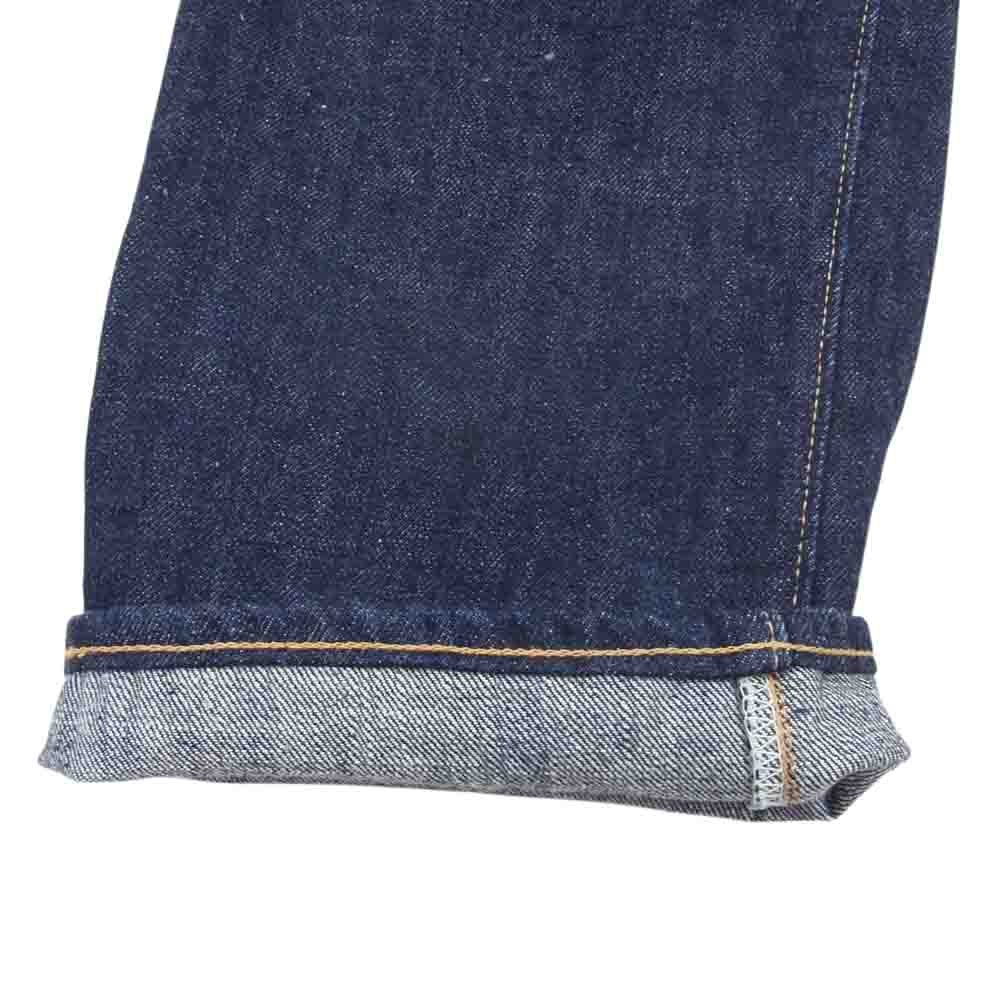 WAREHOUSE ウエアハウス Lot800XX STANDARD スタンダード 鹿革パッチ コットン デニム パンツ インディゴブルー系 31【美品】【中古】