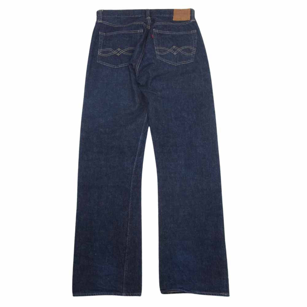 WAREHOUSE ウエアハウス Lot1001XX 1947 MODEL ONE WASH DUCK DIGGER ダックディガー 日本製 鹿革パッチ デニム パンツ インディゴブルー系 32【中古】