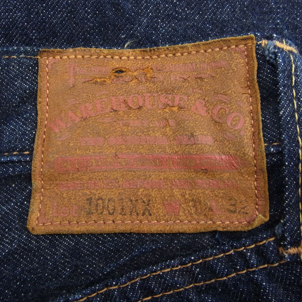 WAREHOUSE ウエアハウス Lot1001XX 1947 MODEL ONE WASH DUCK
