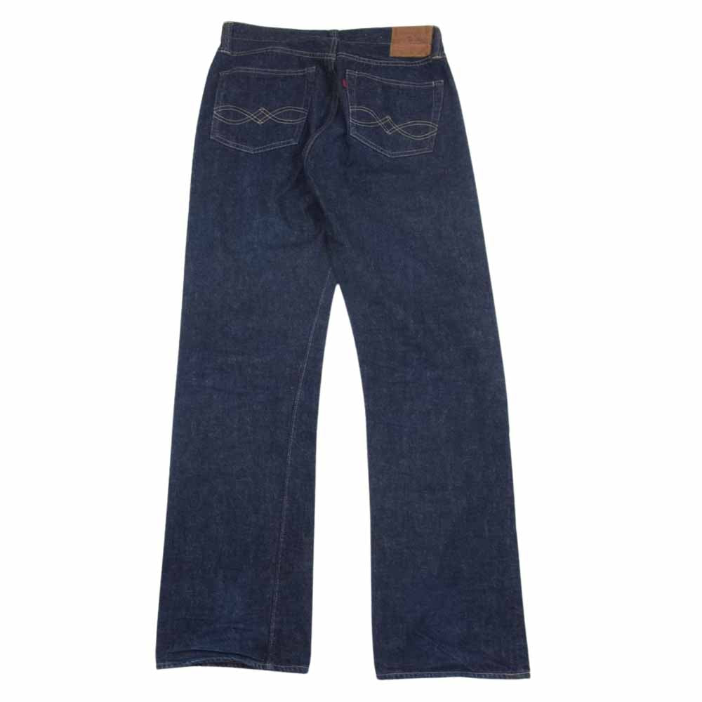 WAREHOUSE ウエアハウス Lot1001XX 1947 MODEL ONE WASH DUCK DIGGER ダックディガー 日本製 鹿革パッチ デニム パンツ インディゴブルー系 32【中古】