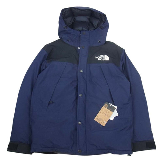 THE NORTH FACE ノースフェイス ND91930 MOUNTAIN DOWN JACKET マウンテン ダウン ジャケット ネイビー系 M【中古】