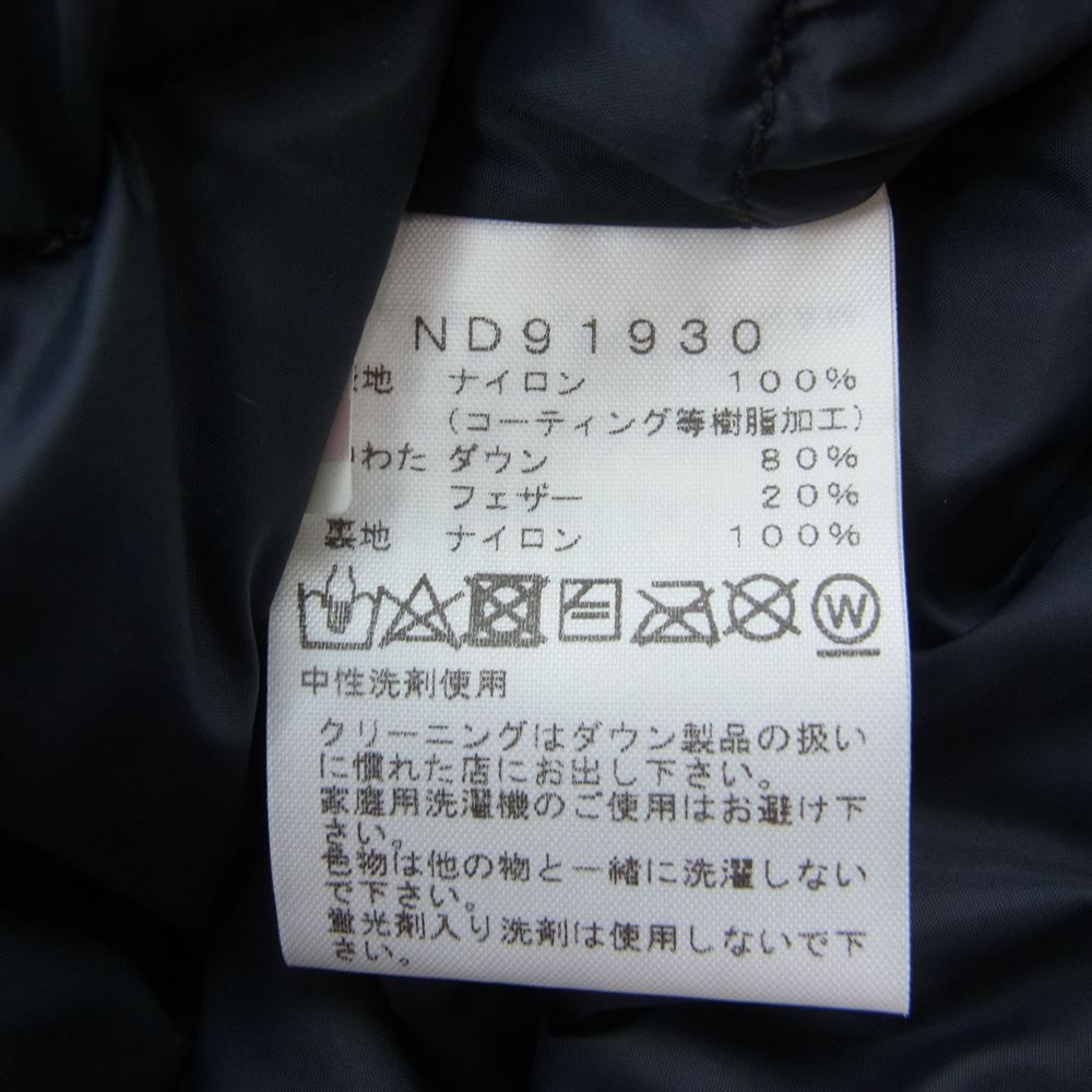 THE NORTH FACE ノースフェイス ND91930 MOUNTAIN DOWN JACKET マウンテン ダウン ジャケット ブラック ブラック系 M【中古】