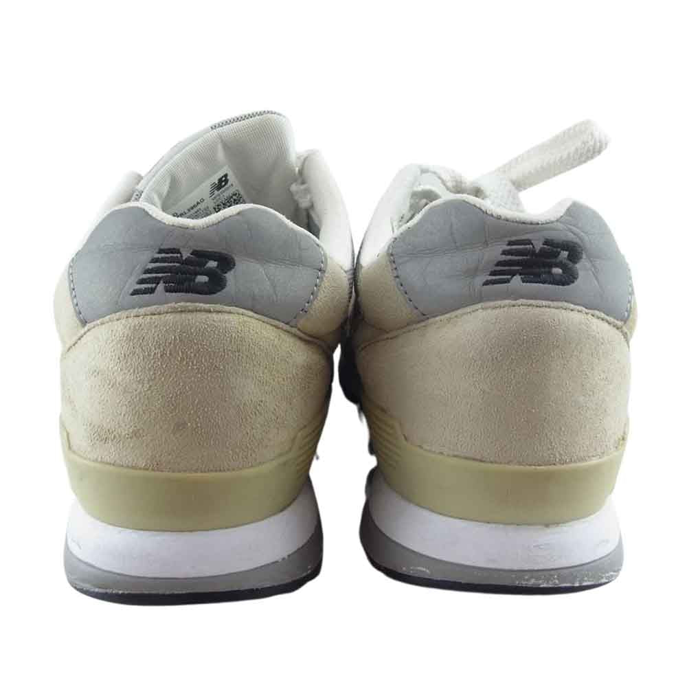 NEW BALANCE ニューバランス MRL996AG スエード ローカット スニーカー グレー系 24.5cm【中古】