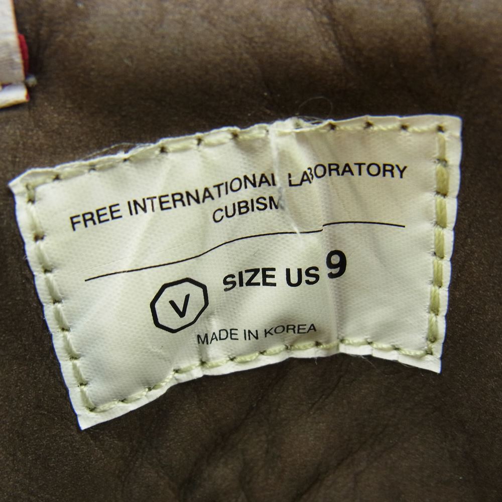 VISVIM ビズビム V00007102-03 SERRA DENALI セラ デナリ ブーツ ワインレッド系 ブラウン系 US9【中古】