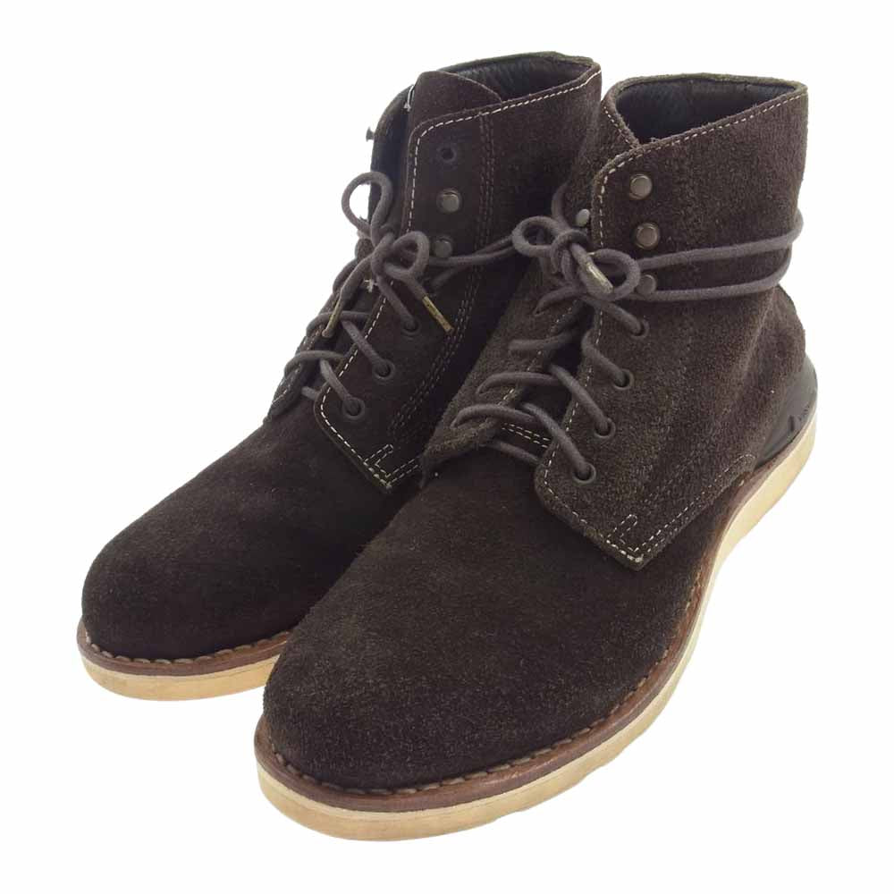 VISVIM ビズビム V10007536-02 VIRGIL BOOTS-FOLK フォーク ヴァージル スエード ブーツ ダークブラウン系 US9【中古】