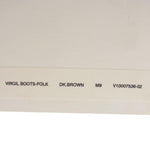 VISVIM ビズビム V10007536-02 VIRGIL BOOTS-FOLK フォーク ヴァージル スエード ブーツ ダークブラウン系 US9【中古】