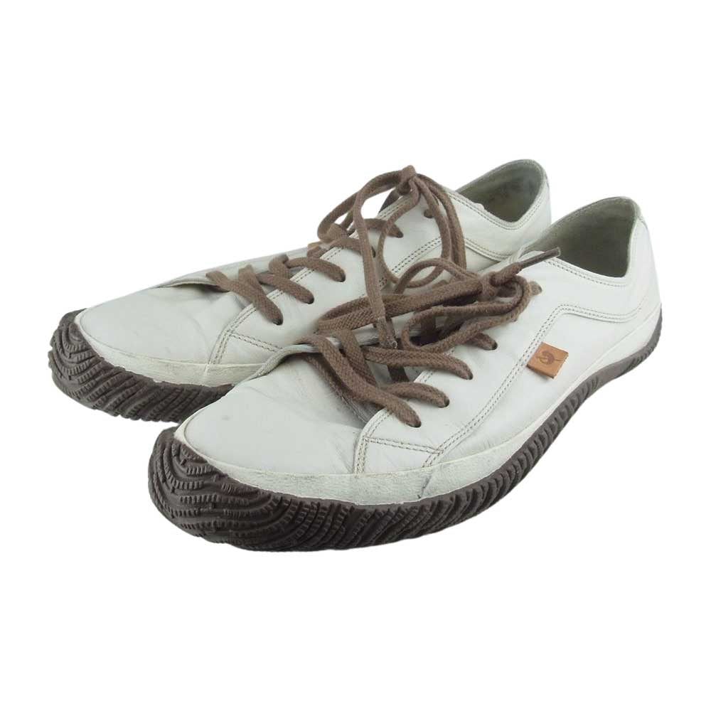 SPINGLE MOVE スピングルムーブ レザー ローカット スニーカー ホワイト ホワイト系 XL【中古】