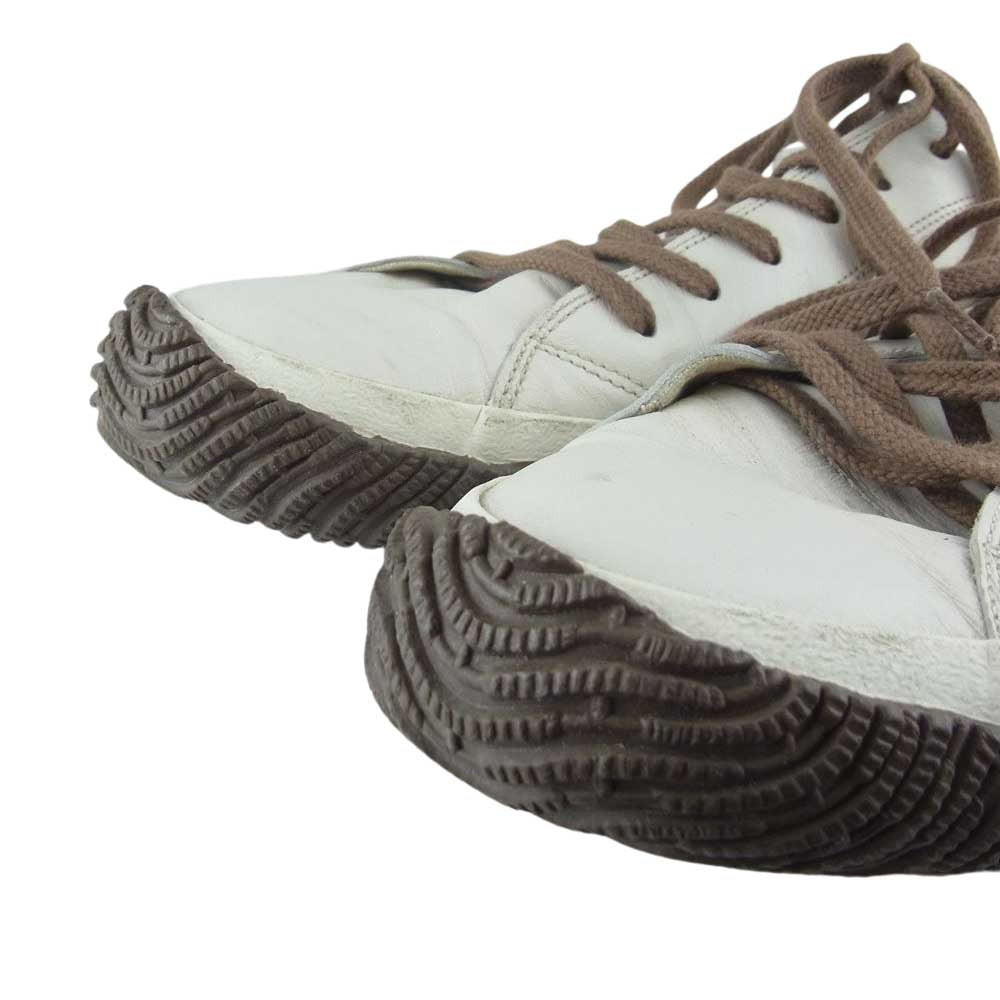 SPINGLE MOVE スピングルムーブ レザー ローカット スニーカー ホワイト ホワイト系 XL【中古】