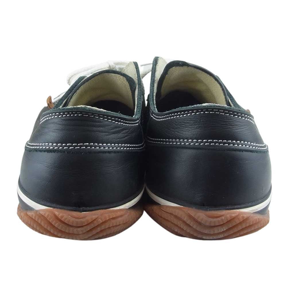 SPINGLE MOVE スピングルムーブ サイド パンチング レザー ローカット スニーカー ブラック XL【中古】