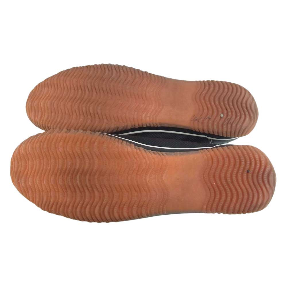 SPINGLE MOVE スピングルムーブ サイド パンチング レザー ローカット スニーカー ブラック XL【中古】