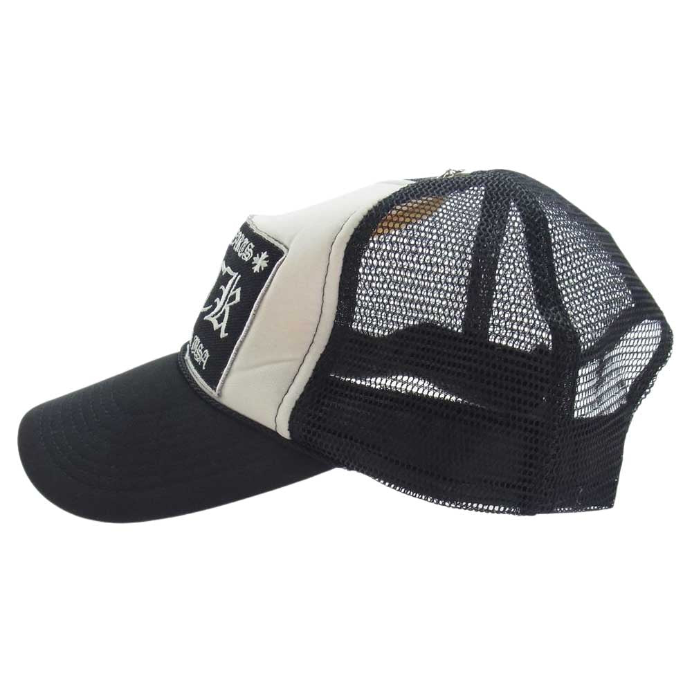 CHROME HEARTS クロムハーツ（原本無） TRUCKER CAP FUCK ファック トラッカー メッシュ キャップ  ブラック系【中古】