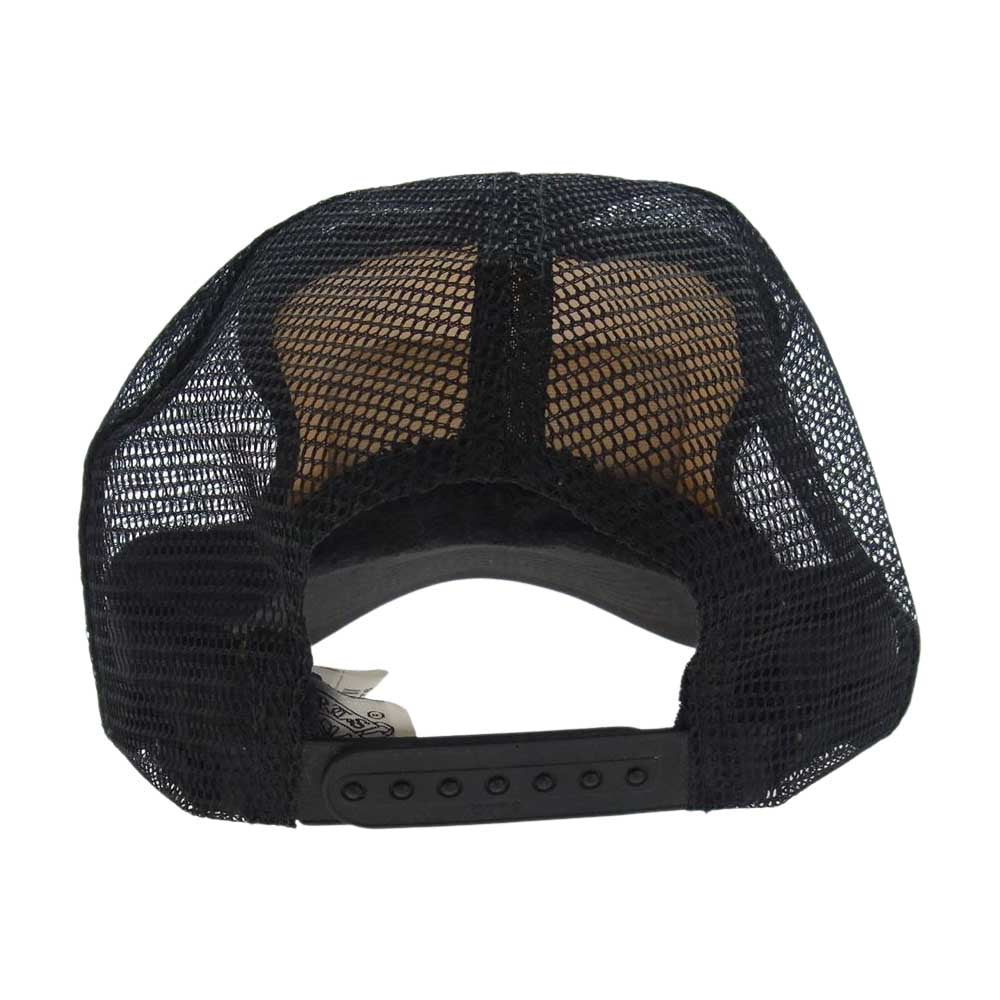CHROME HEARTS クロムハーツ（原本無） TRUCKER CAP FUCK ファック トラッカー メッシュ キャップ  ブラック系【中古】