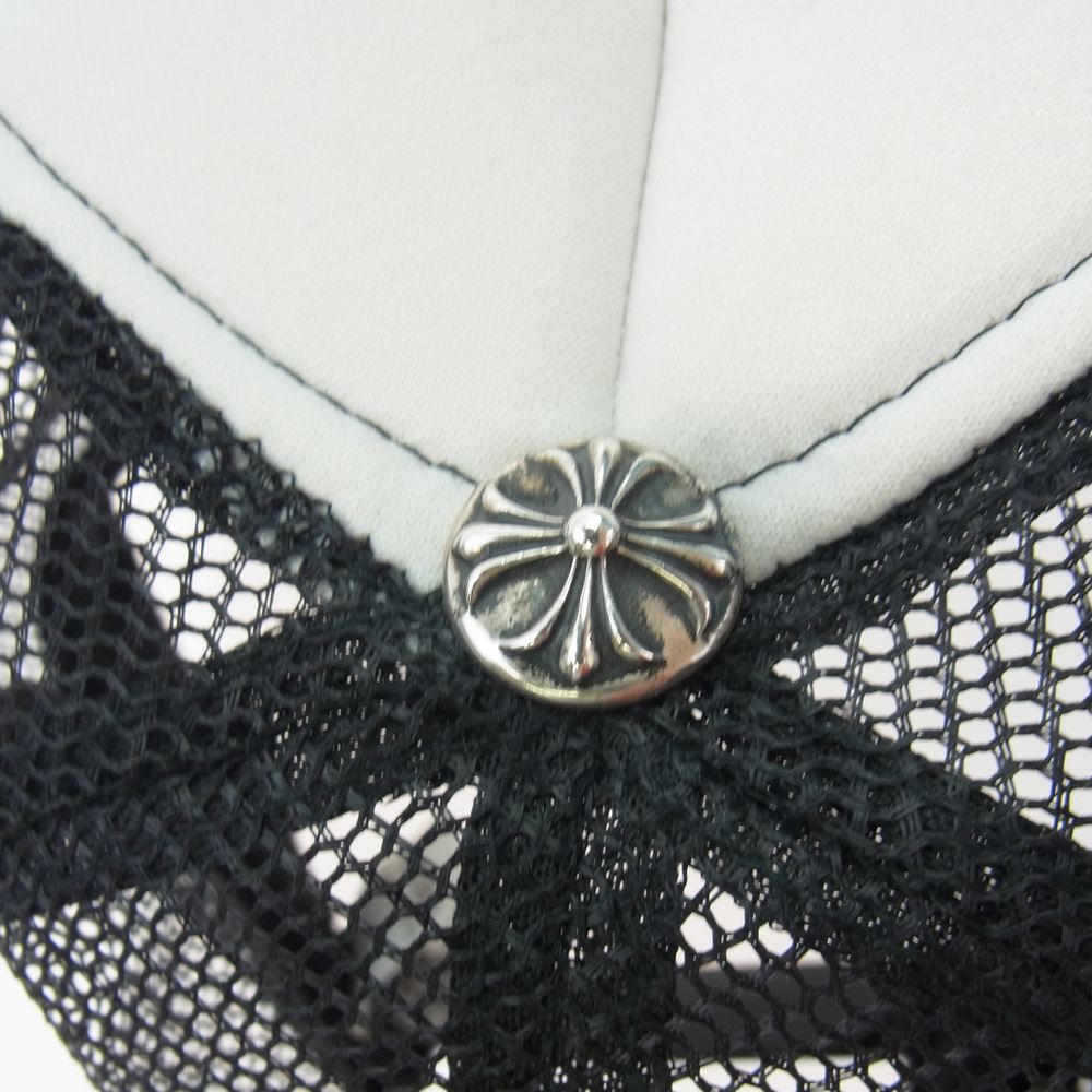 CHROME HEARTS クロムハーツ（原本無） TRUCKER CAP FUCK ファック トラッカー メッシュ キャップ  ブラック系【中古】