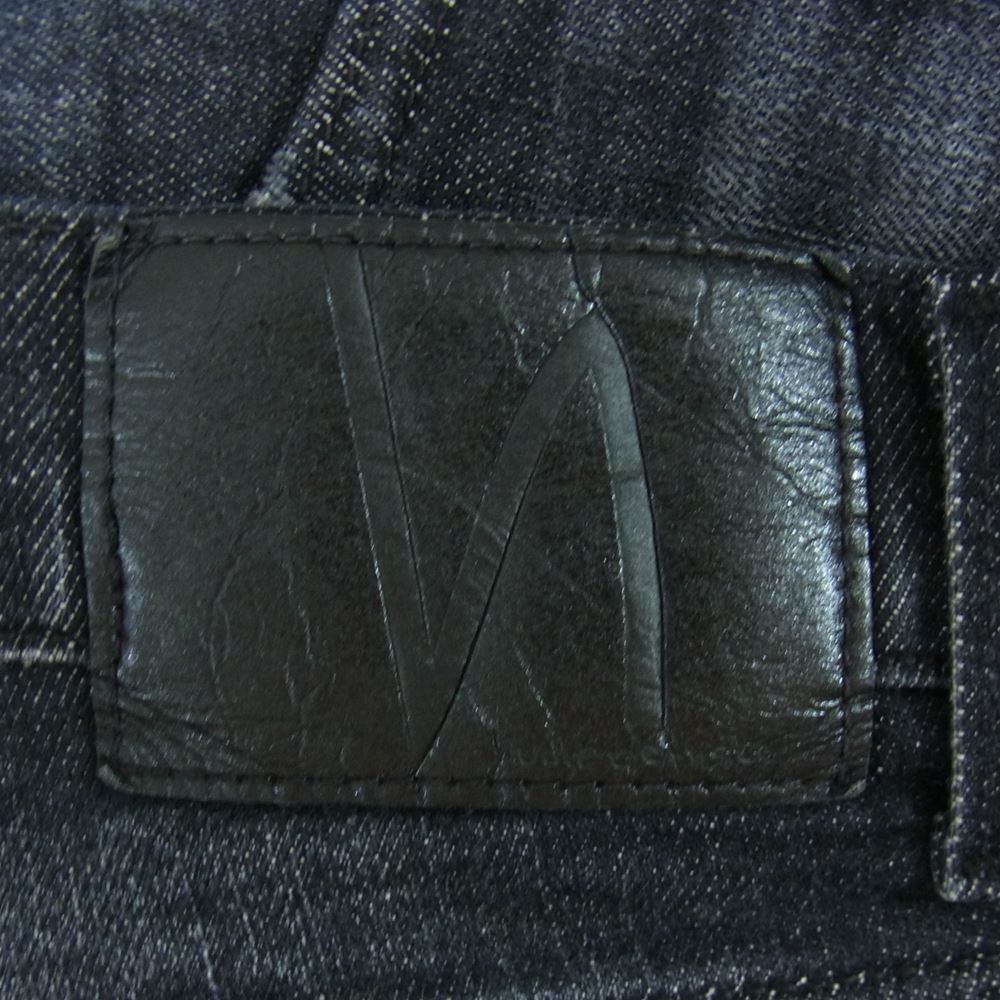 Nudie Jeans ヌーディージーンズ lean dean リーンディーン 加工 ブラック デニム パンツ ブラック系 29【中古】