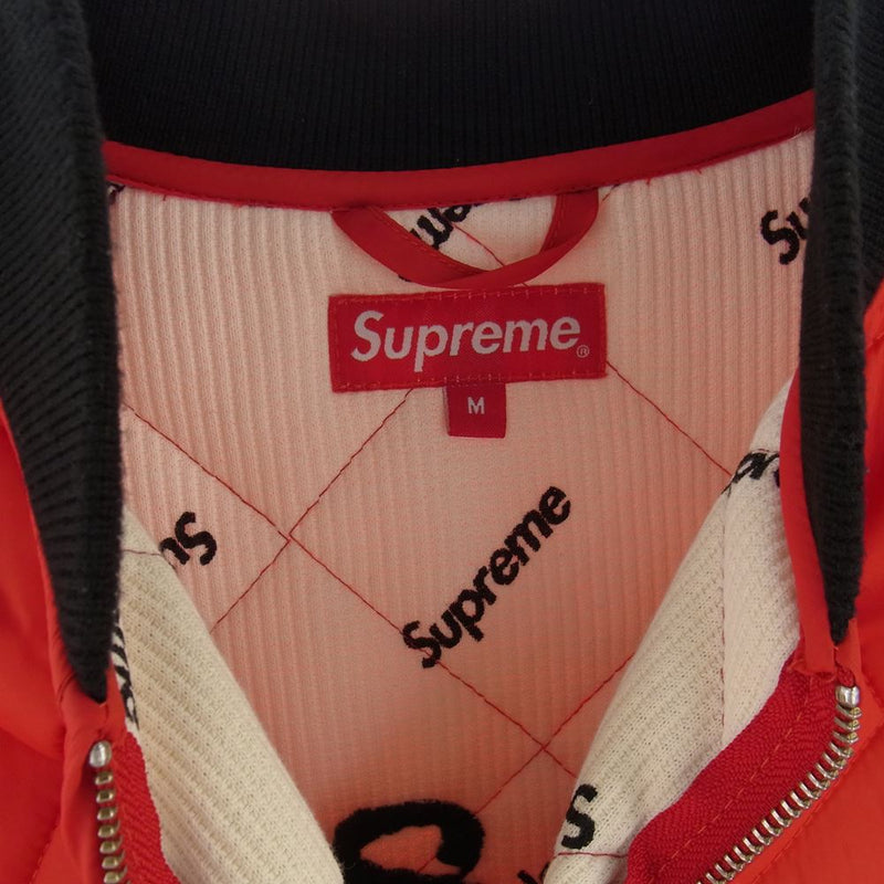 Supreme シュプリーム 19AW dead prez Quilted Work Jacket デッド プレズ キルト ジャケット レッド系 M【中古】