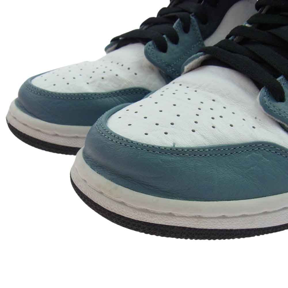 NIKE ナイキ × FACETASM ファセッタズム CU2802-100 AIR JORDAN MID SE エア ジョーダン ミッド FRLS APLA フィアレス スニーカー  ブルー系 ブラック系 27.5cm【中古】