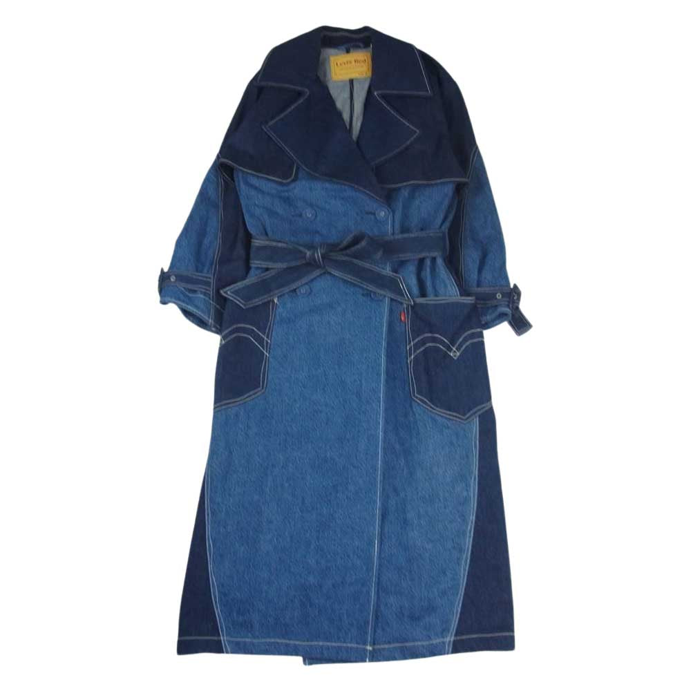 Levi's RED リーバイスレッド LR TWISTED TRENCH COAT CRYSTALINE デニム トレンチコート インディゴブルー系 M【中古】