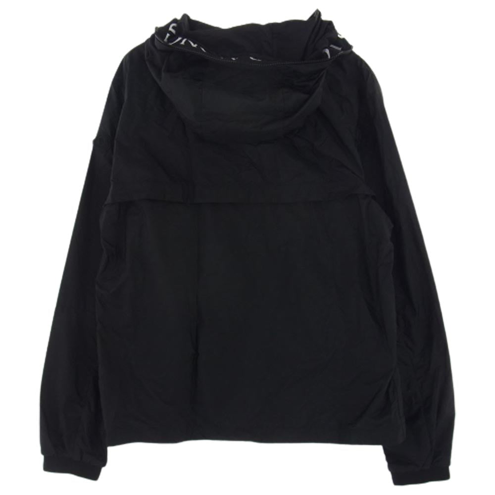 MONCLER モンクレール 22SS I1091A00175 68352 JUNICHI GIUBBOTTO フーデッド ロゴ ナイロン ブルゾン ブラック系 3【極上美品】【中古】