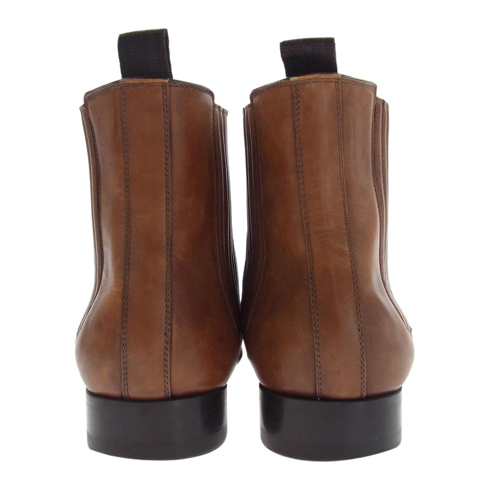 LOUIS VUITTON ルイ・ヴィトン サイド エラスティック ブーツ  ブラウン系 7.5【中古】