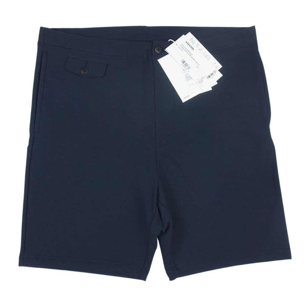 VISVIM ビズビム 21SS 0121308008002 SPORTS スポーツ VS WALKER SLACK SHORTS NY/SF ワーカー スラックス ショーツ ハーフ ショート パンツ ネイビー系 3【新古品】【未使用】【中古】