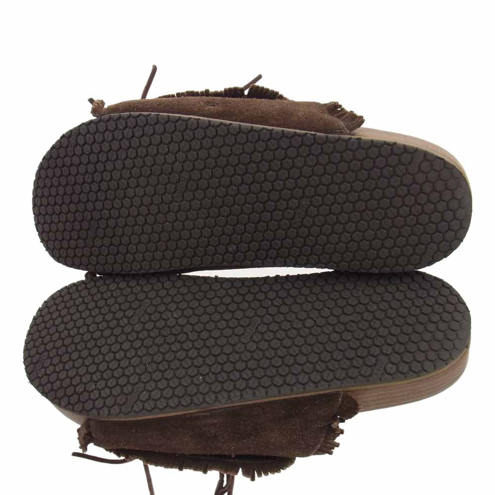 VISVIM ビズビム 20AW 120102002001 CHRISTO SHAMAN-FOLK DK.BROWN クリスト シャーマン サンダル ブラウン系 L【中古】