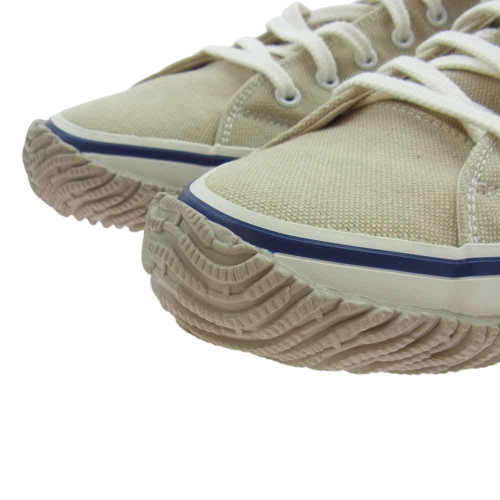 SPINGLE MOVE スピングルムーブ キャンバス ローカット スニーカー ベージュ系 L【中古】