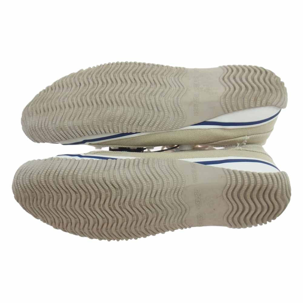 SPINGLE MOVE スピングルムーブ キャンバス ローカット スニーカー ベージュ系 L【中古】