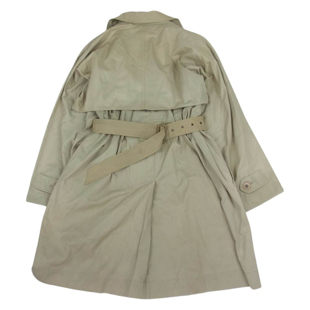 ISSEY MIYAKE イッセイミヤケ JG62029 80s ヴィンテージ トレンチ コート ベージュ系【中古】