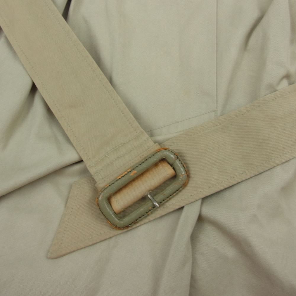 ISSEY MIYAKE イッセイミヤケ JG62029 80s ヴィンテージ トレンチ コート ベージュ系【中古】