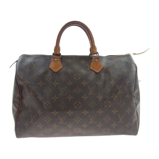 LOUIS VUITTON ルイ・ヴィトン M41524 スピーディ35 モノグラム ボストン バッグ ブラウン系【中古】