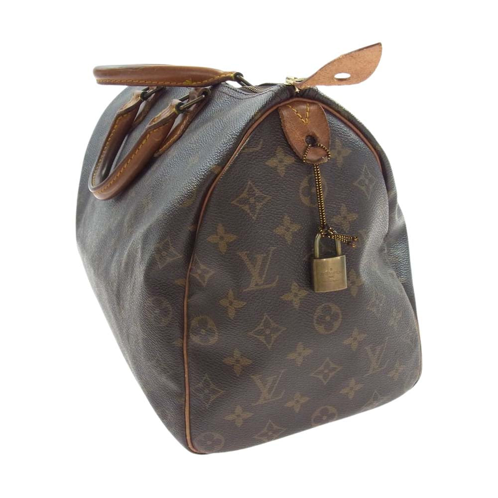 LOUIS VUITTON ルイ・ヴィトン M41524 スピーディ35 モノグラム ボストン バッグ ブラウン系【中古】