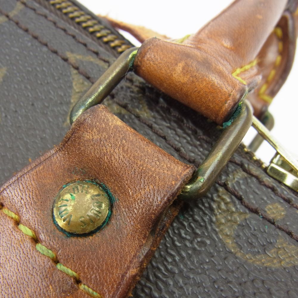 LOUIS VUITTON ルイ・ヴィトン M41524 スピーディ35 モノグラム ボストン バッグ ブラウン系【中古】