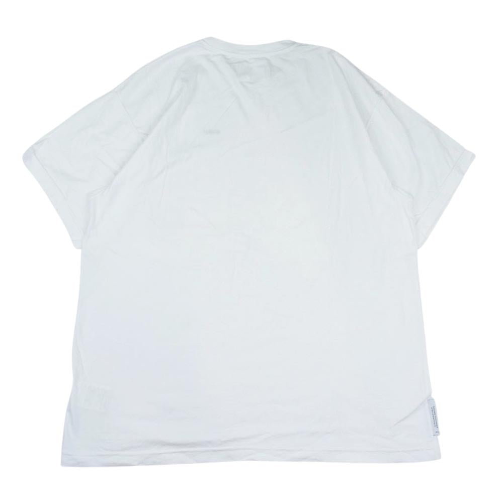 WTAPS ダブルタップス 23SS 231ATDT-CSM28 SIGN SS COTTON ロゴ 半袖 Tシャツ ホワイト系 02【中古】