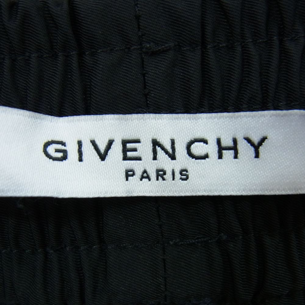 GIVENCHY ジバンシィ 17F 5271 023 ジップ ジョガー パンツ ブラック系 46【中古】