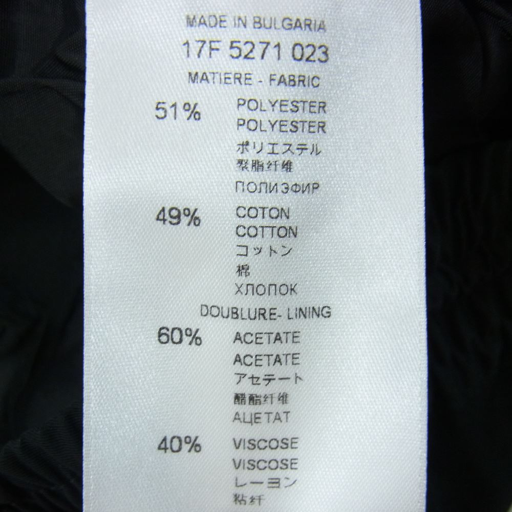 GIVENCHY ジバンシィ 17F 5271 023 ジップ ジョガー パンツ ブラック系 46【中古】