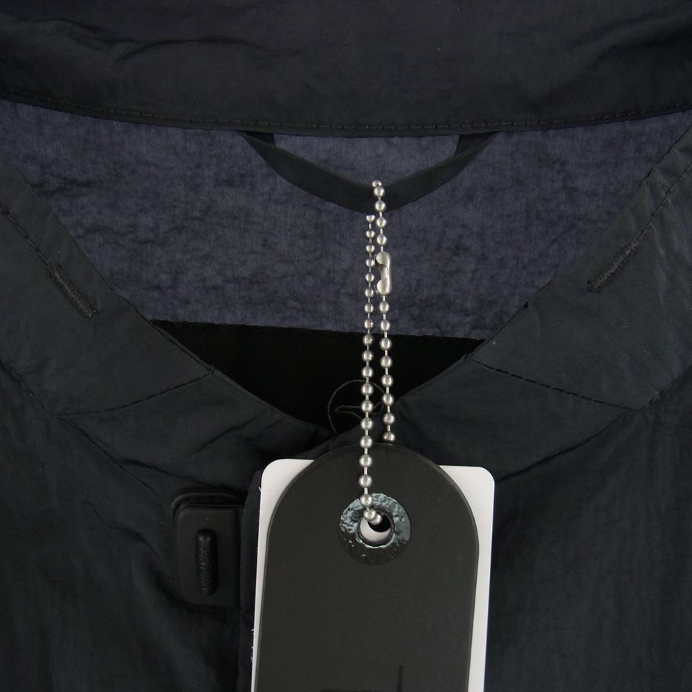 TEATORA テアトラ 22SS TT-SHT-003-MP CAPSULESNAP SHIRT METALLIC PACKABLE メタリック スマートパッキング パッカブル スタンドカラー 長袖 シャツ チャコール ○○○【美品】【中古】