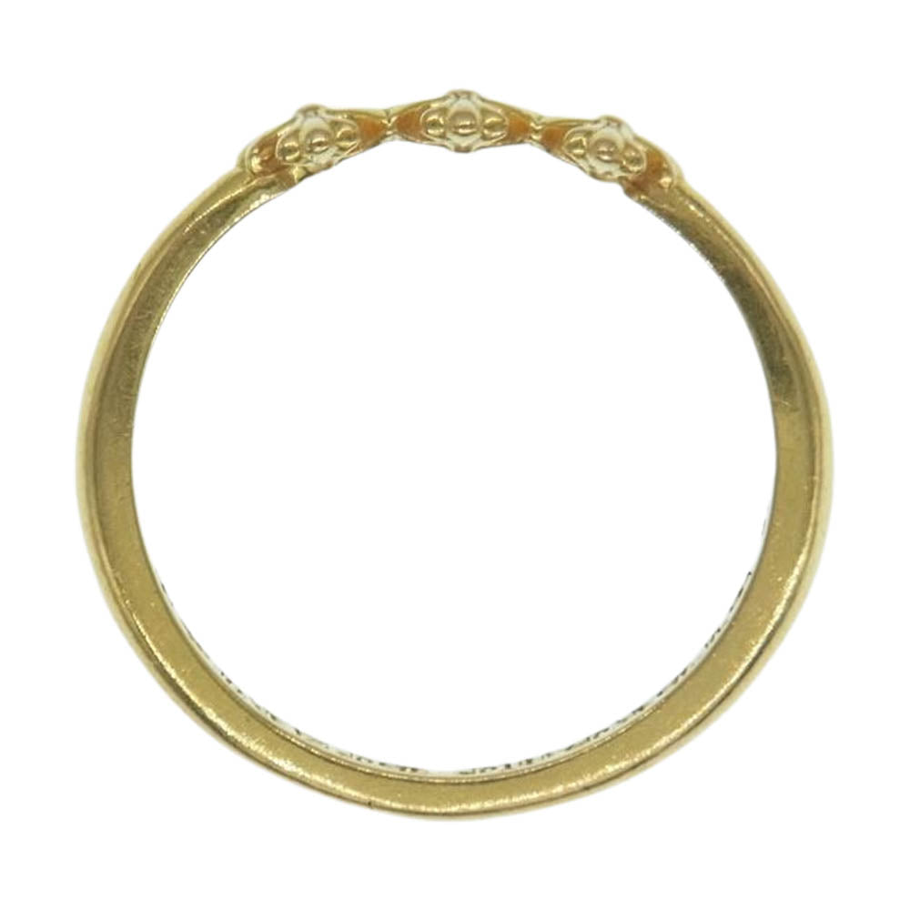 CHROME HEARTS クロムハーツ（原本無） 22K バブルガム 3CHプラス リング ゴールド系 9号【中古】