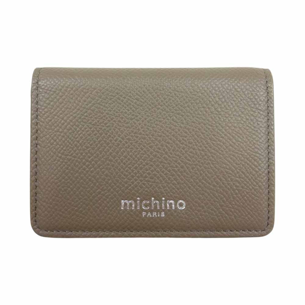 ミチノパリ 21SW00101977 ミニ ウォレット 財布 トープ系【美品】【中古】
