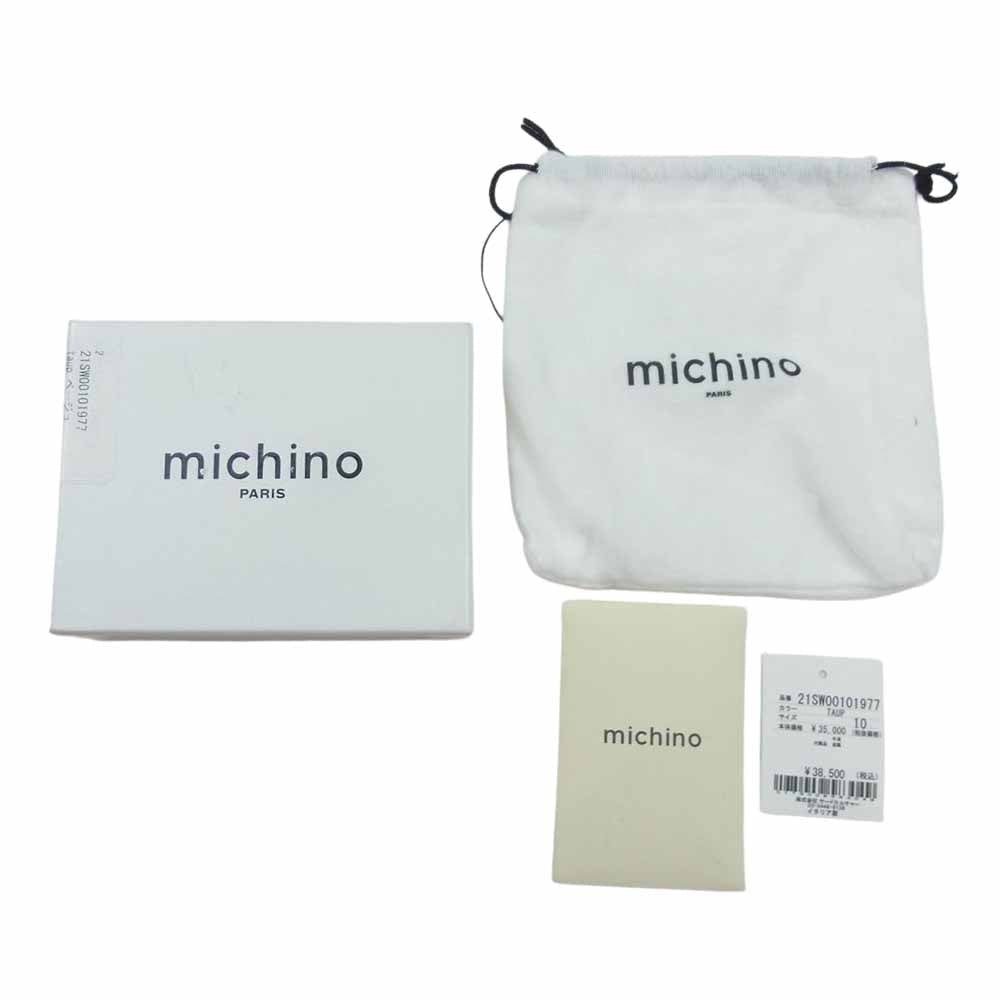 ミチノパリ 21SW00101977 ミニ ウォレット 財布 トープ系【美品】【中古】