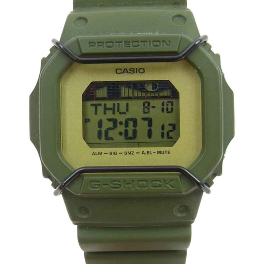 CASIO G-SHOCK カシオ ジーショック GLX-5600HSC-3JR Herschel Supply G-LIDE 限定モデル ハーシェルサプライ ジーショック 腕時計 リストウォッチ カーキ系【中古】