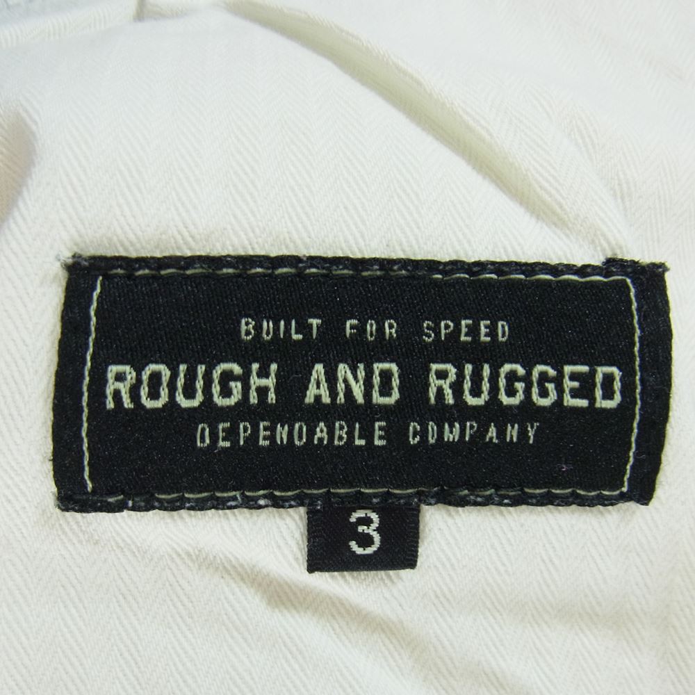 ラフアンドラゲッド ストレッチ デニム パンツ インディゴブルー系 3【中古】