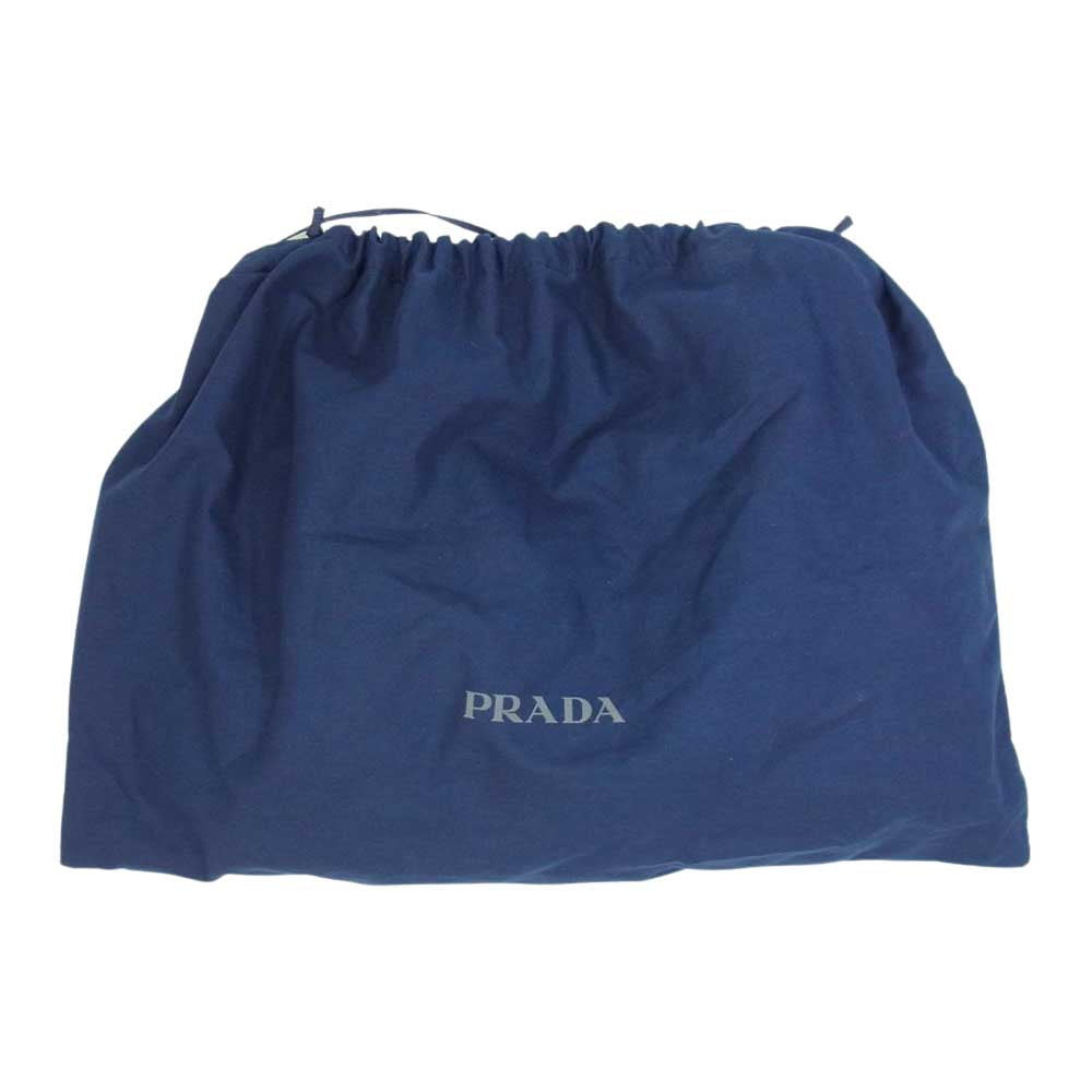 PRADA プラダ 2HC179 2B15 ロゴ刺繍 ベースボール キャップ 帽子 ブラック系 M【中古】 PRADA プラダ 2HC179 2B15 ロゴ刺繍 ベースボール キャップ 帽子