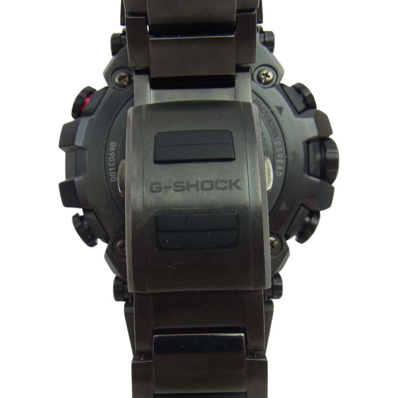 CASIO G-SHOCK カシオ ジーショック MTG-B3000BD-1AJF MT-G Bluetooth搭載 電波ソーラー レッド レイヤーコンポジットバンド 腕時計 リストウォッチ ブラック系【中古】