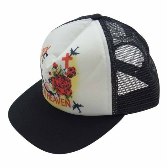 Supreme シュプリーム 23SS sex in heaven mesh back 5-panel メッシュ キャップ ブラック系 ホワイト系【新古品】【未使用】【中古】