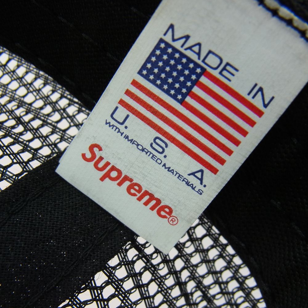 Supreme シュプリーム 23SS sex in heaven mesh back 5-panel メッシュ キャップ ブラック系 ホワイト系【新古品】【未使用】【中古】