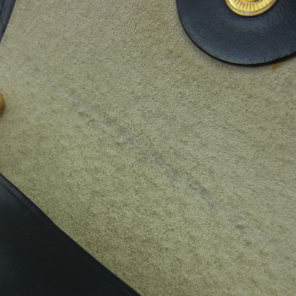 WHITE HOUSE COX ホワイトハウスコックス S9692 英国製 KEY CASE BRIDLE NAVY ブライドル ネイビー 6連 キーケース ダークネイビー系【中古】