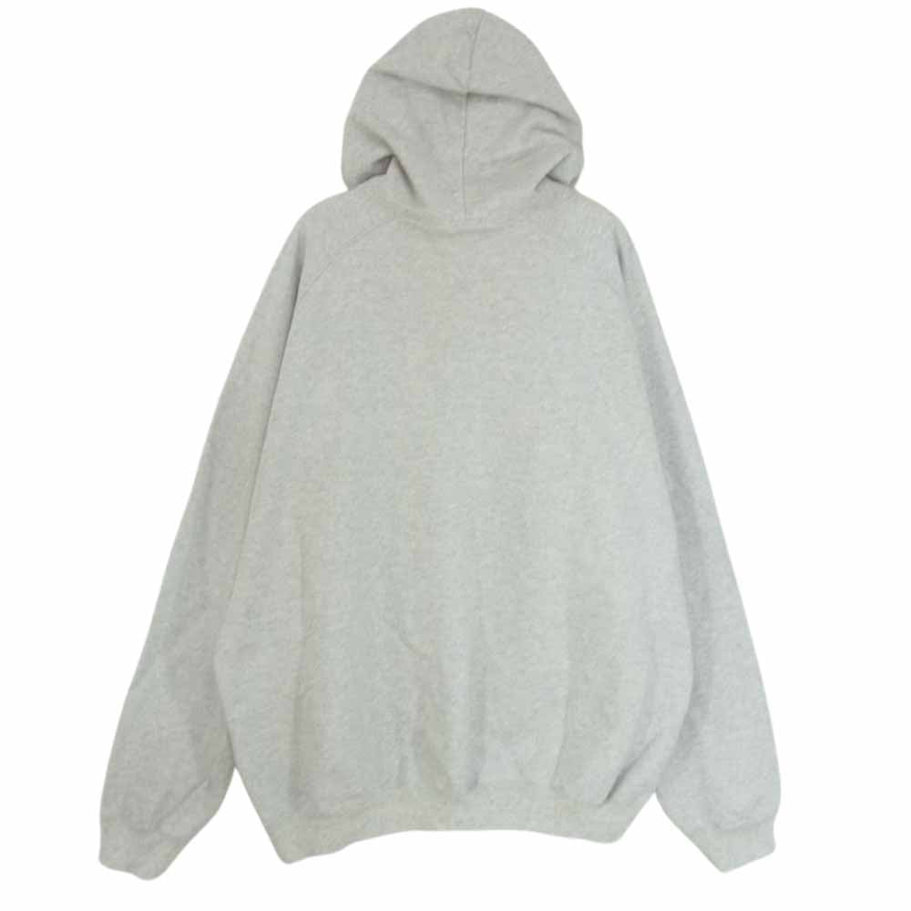 AURALEE オーラリー 21SS A21SP01GU SUPER SOFT SWEAT BIG P/O PARKA スーパー ソフト スウェット ビッグ プルオーバー パーカー グレー系 4【中古】
