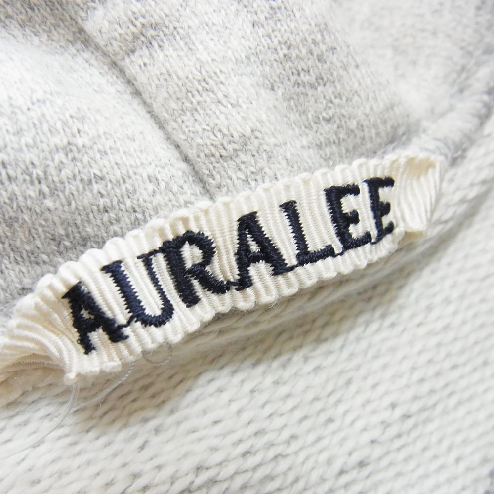 AURALEE オーラリー 21SS A21SP01GU SUPER SOFT SWEAT BIG P/O PARKA スーパー ソフト スウェット ビッグ プルオーバー パーカー グレー系 4【中古】